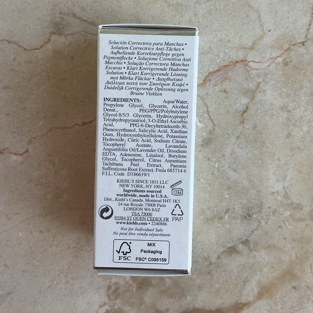 NIB Kiehl's Clearly Corrective Dark Spot Solution - Picture 10 of 11